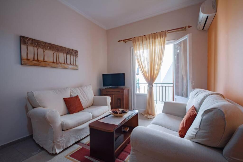 Anthia Sunny Apartment In Kanoni Ngoại thất bức ảnh